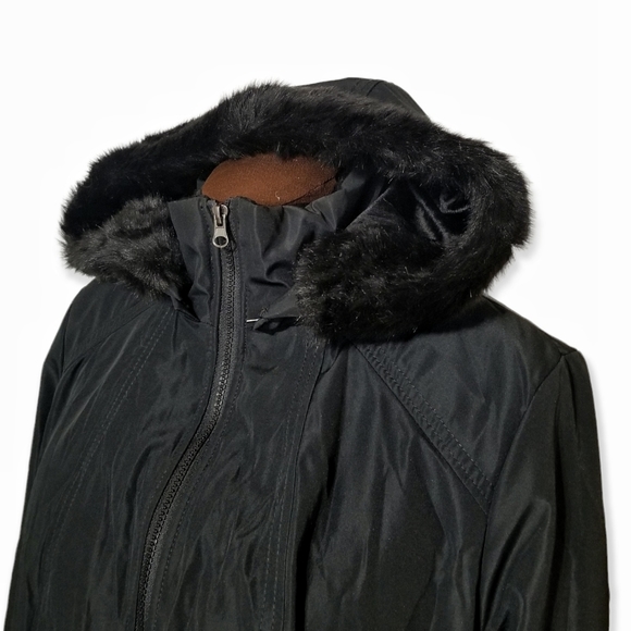 New Woman Within Black Warm Jacket Woman Size 16W - Picture 5 of 8